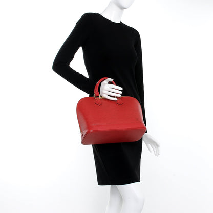 Louis Vuitton Epi Alma PM Castillan Red 2 of 7