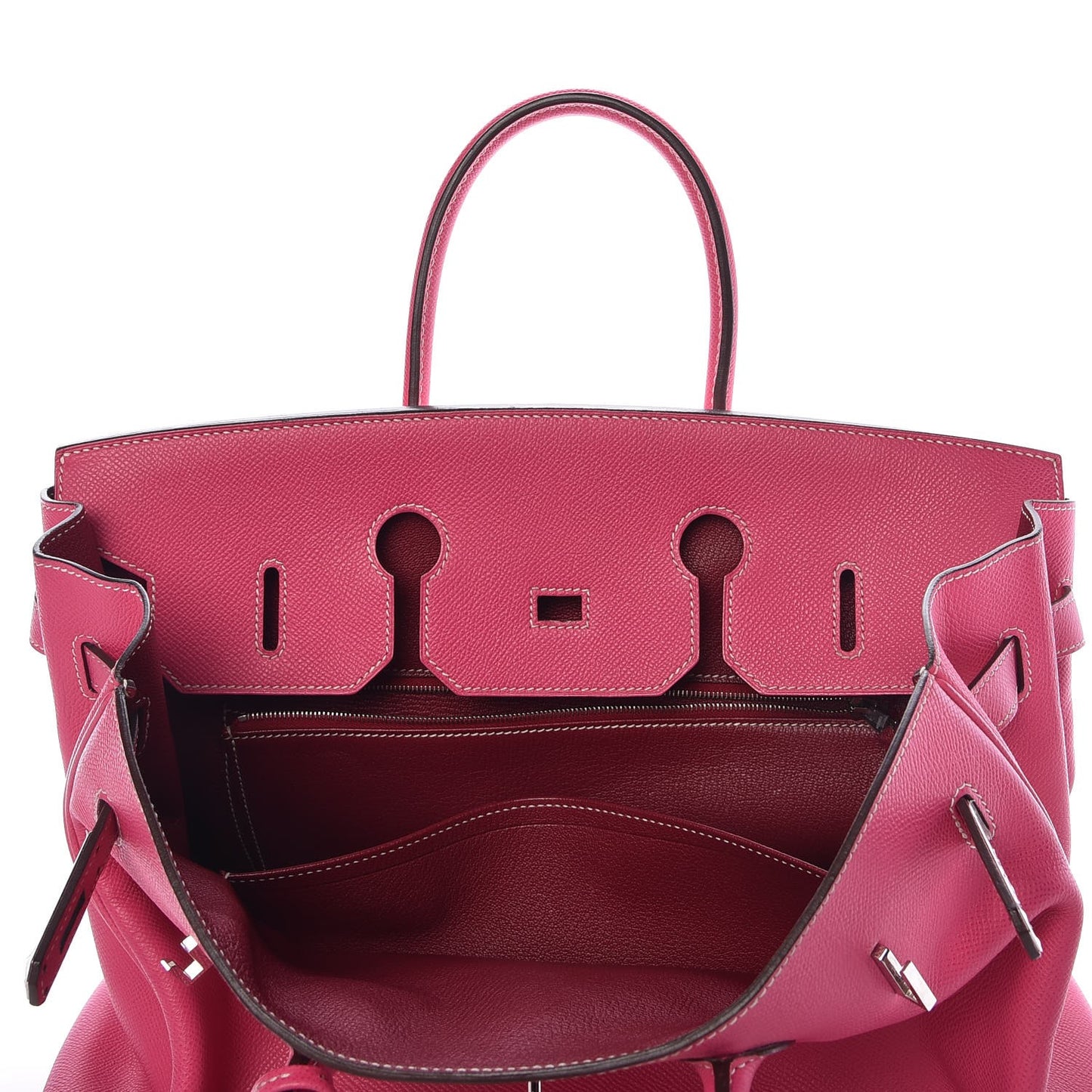 Epsom Candy Birkin 35 Rose Tyrien Rubis