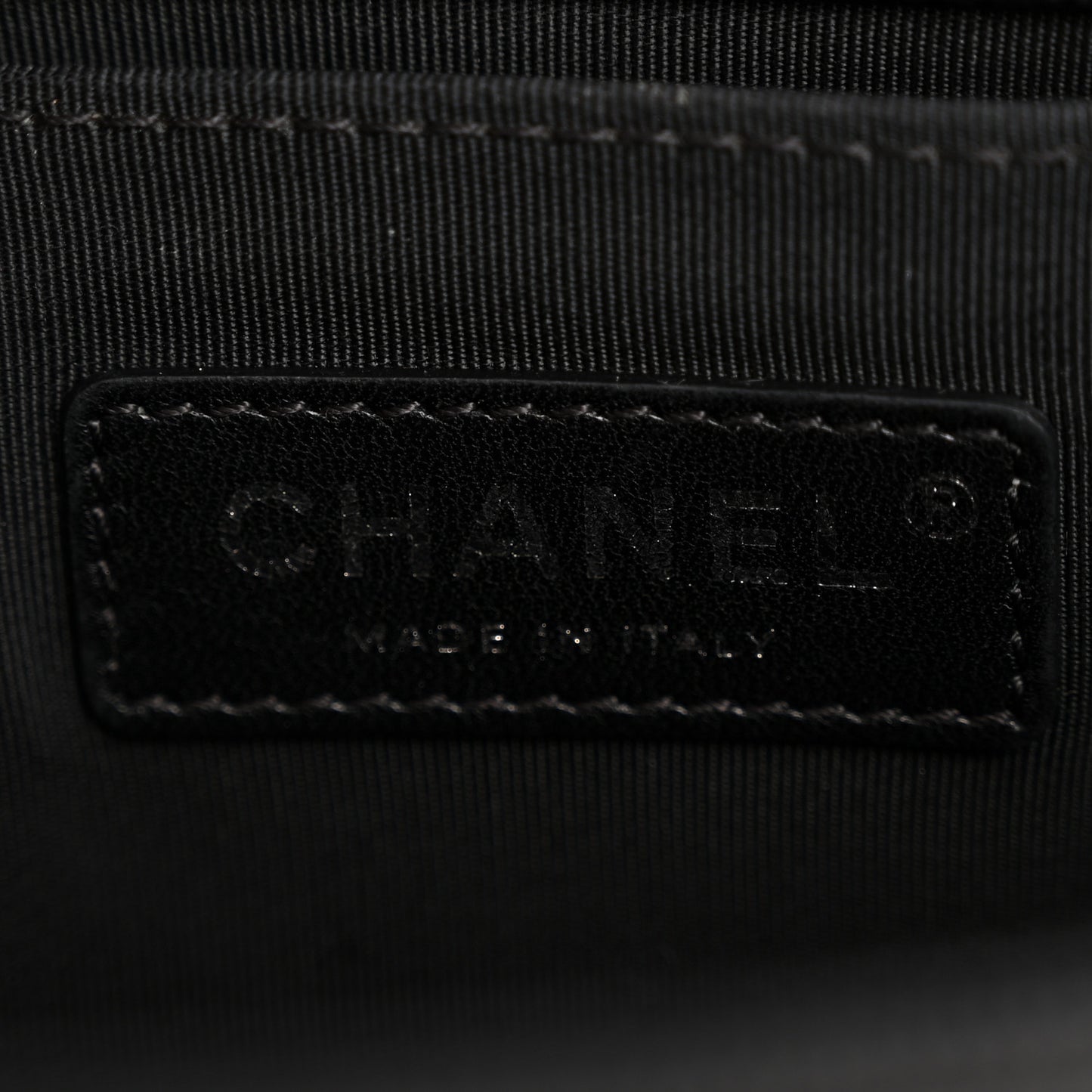 Caviar Quilted Small Boy Flap Black