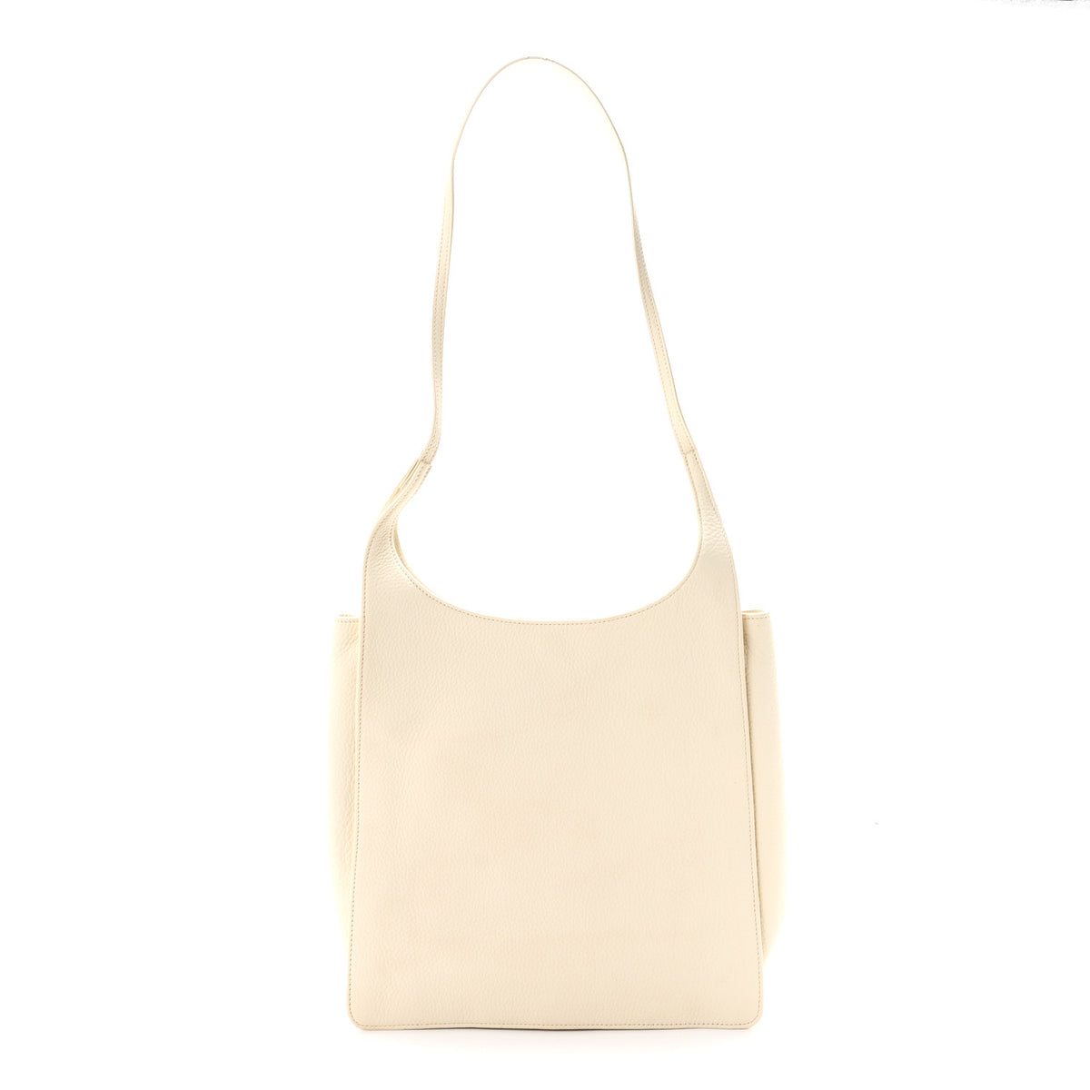 Grained Calfskin Jules Bag Milk