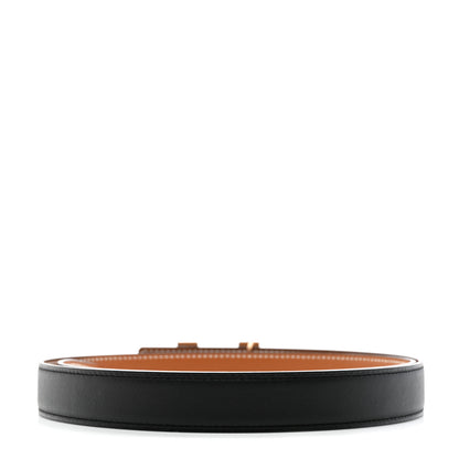 Hermes Swift Epsom 24mm Mini Constance H Belt 90 36 Black Gold 2 of 5
