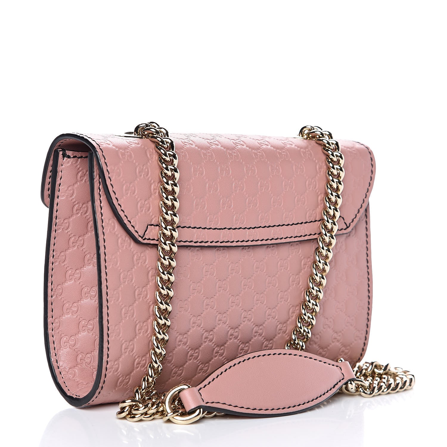 Gucci Microguccissima Mini Emily Shoulder Bag Soft Pink 3 of 10