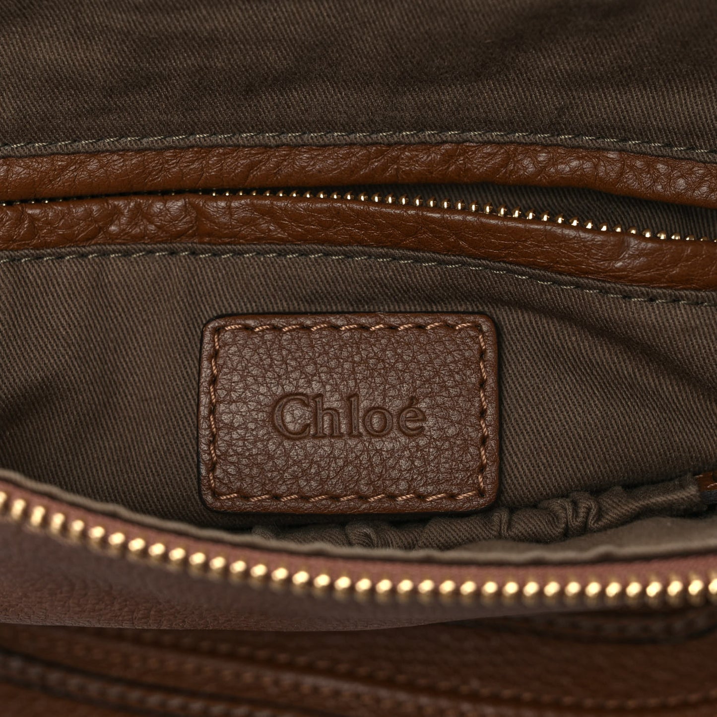 Calfskin Small Marcie Satchel Tan