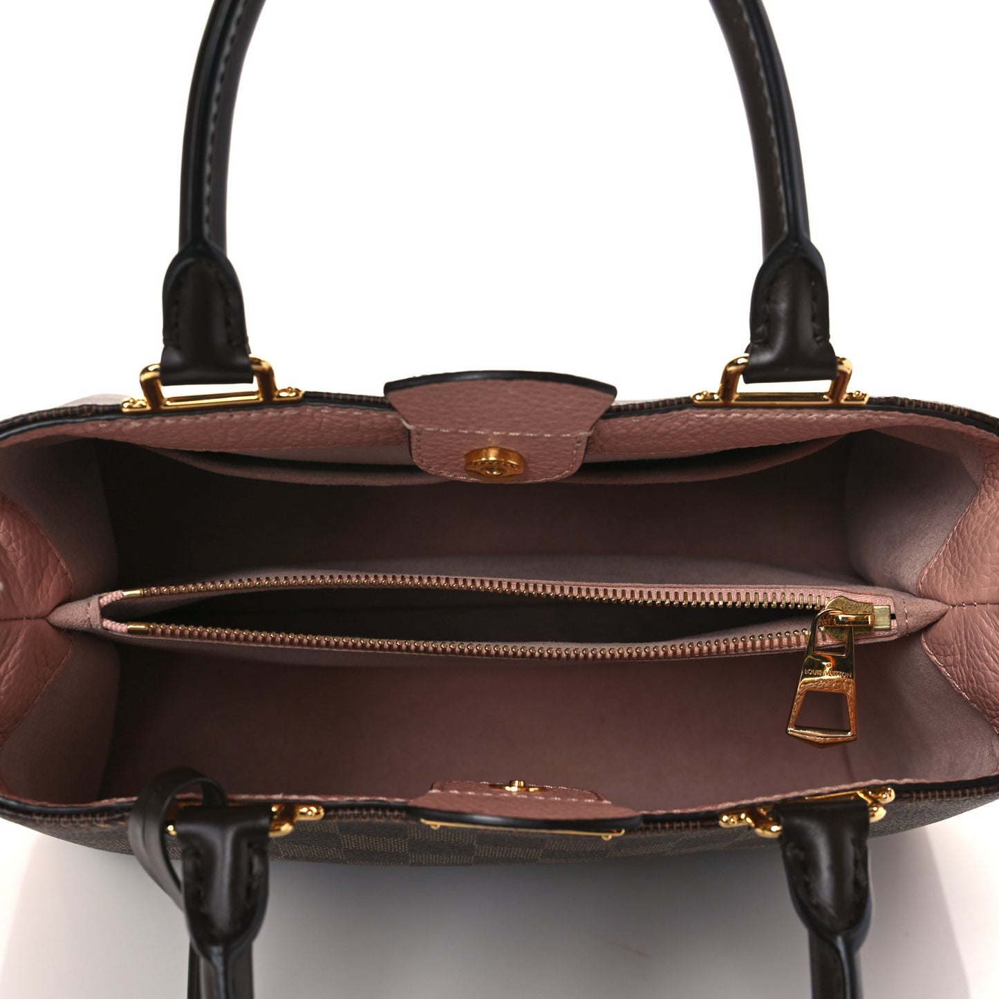 Damier Ebene Cuir Taurillon Brittany Magnolia