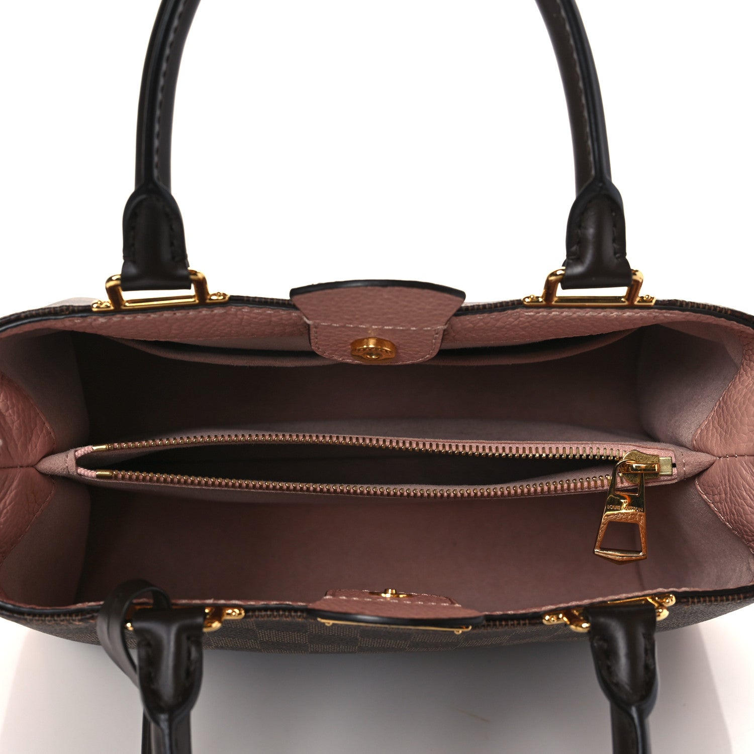 Louis Vuitton Damier Ebene Cuir Taurillon Brittany Magnolia 5 of 10