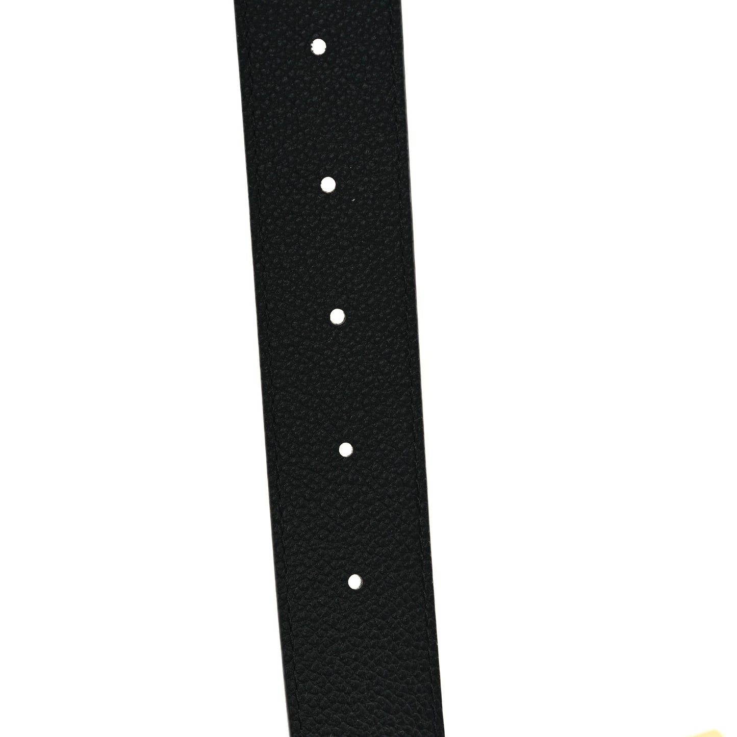 Calfskin Monogram 30mm LV Initiales Reversible Belt 75 30 Black