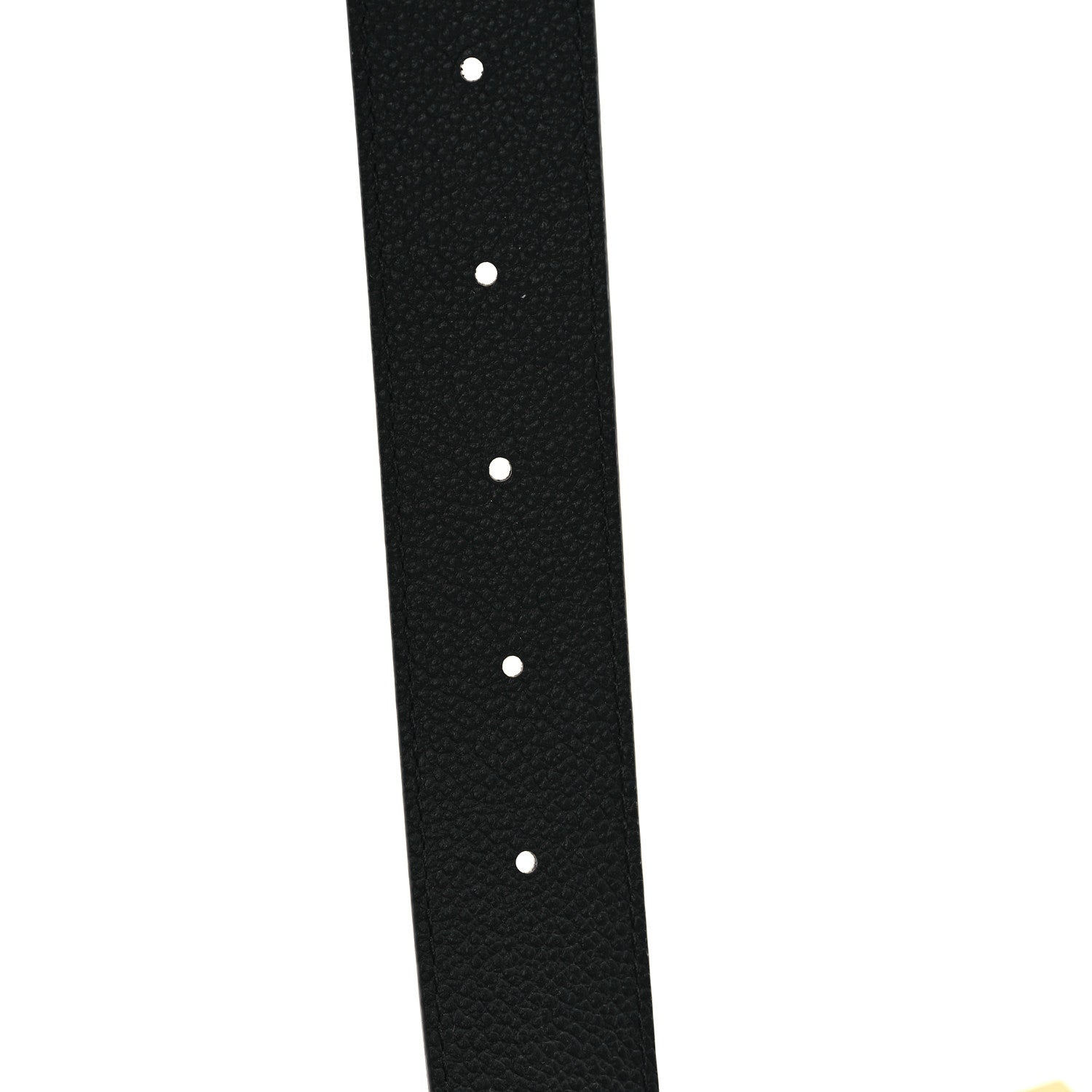 Louis Vuitton Calfskin Monogram 30mm LV Initiales Reversible Belt 75 30 Black 4 of 4