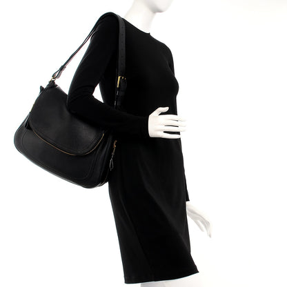 Tom Ford Pebbled Calfskin Large Jennifer Black 2 of 6