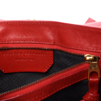 Proenza Schouler Lambskin Medium PS1 Satchel Red 7 of 11