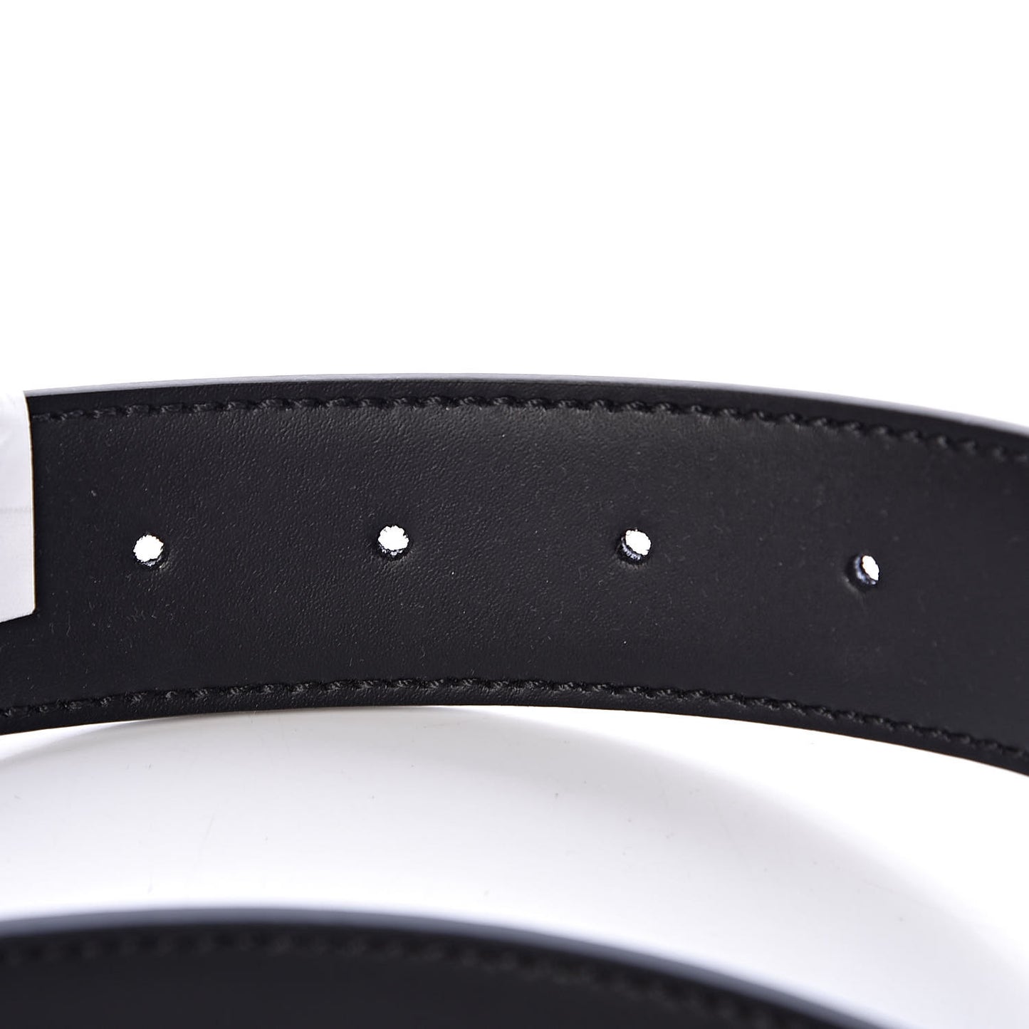 Vitello Icon Belt Black Ruthenium