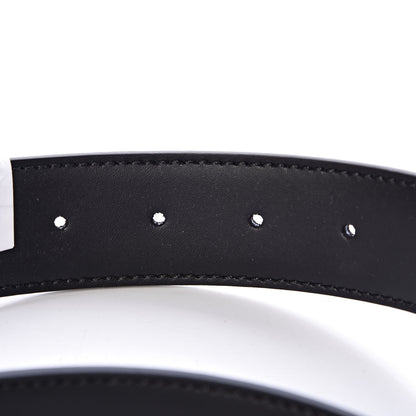 Fendi Vitello Icon Belt Black Ruthenium 4 of 5