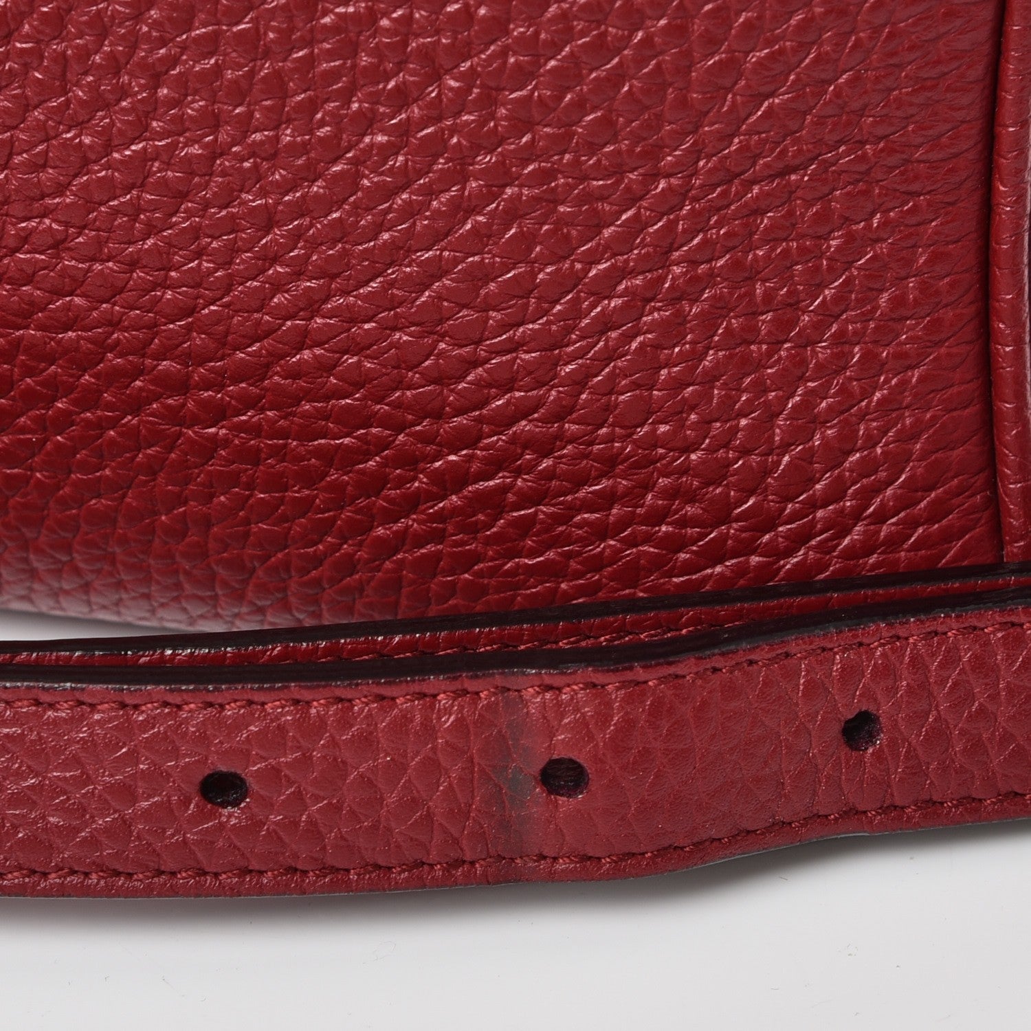 Christian Dior Bullcalf Medium Diorissimo Burgundy 13 of 17
