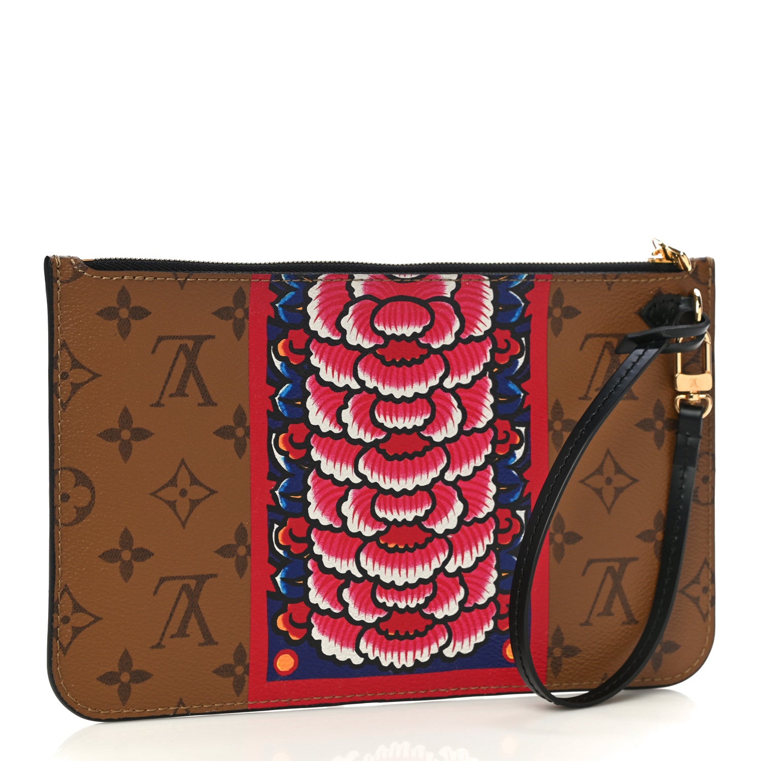 Louis Vuitton Reverse Monogram Kabuki MM GM Pochette 3 of 10