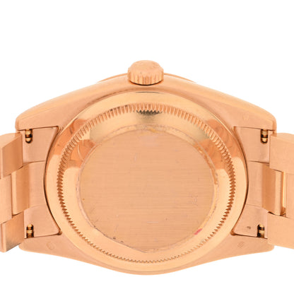 Rolex 18K Everose Gold 36mm Oyster Perpetual Day-Date President Watch Rose Roman 118235 4 of 5