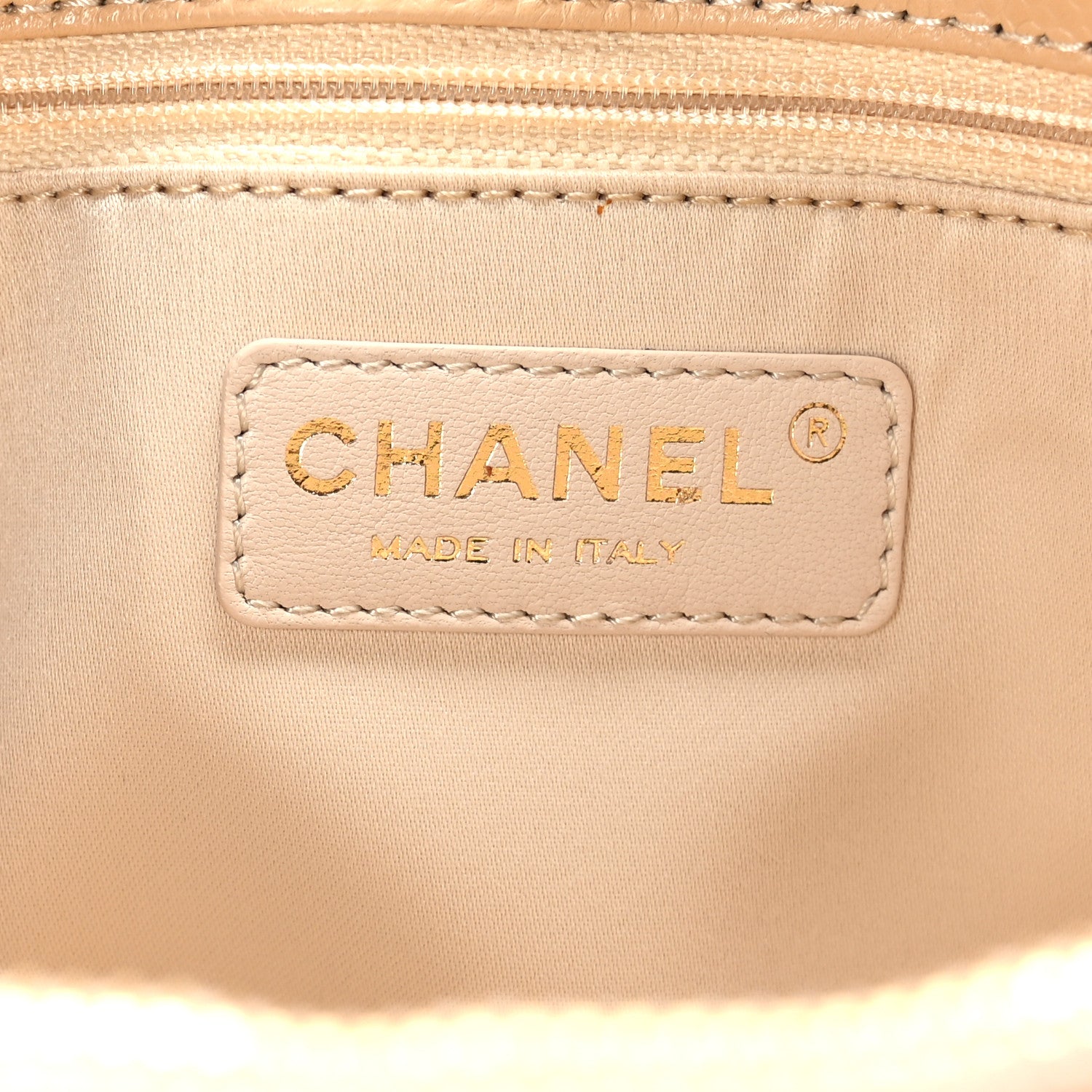 Chanel Caviar Quilted Grand Shopping Tote GST Beige Clair 7 of 11