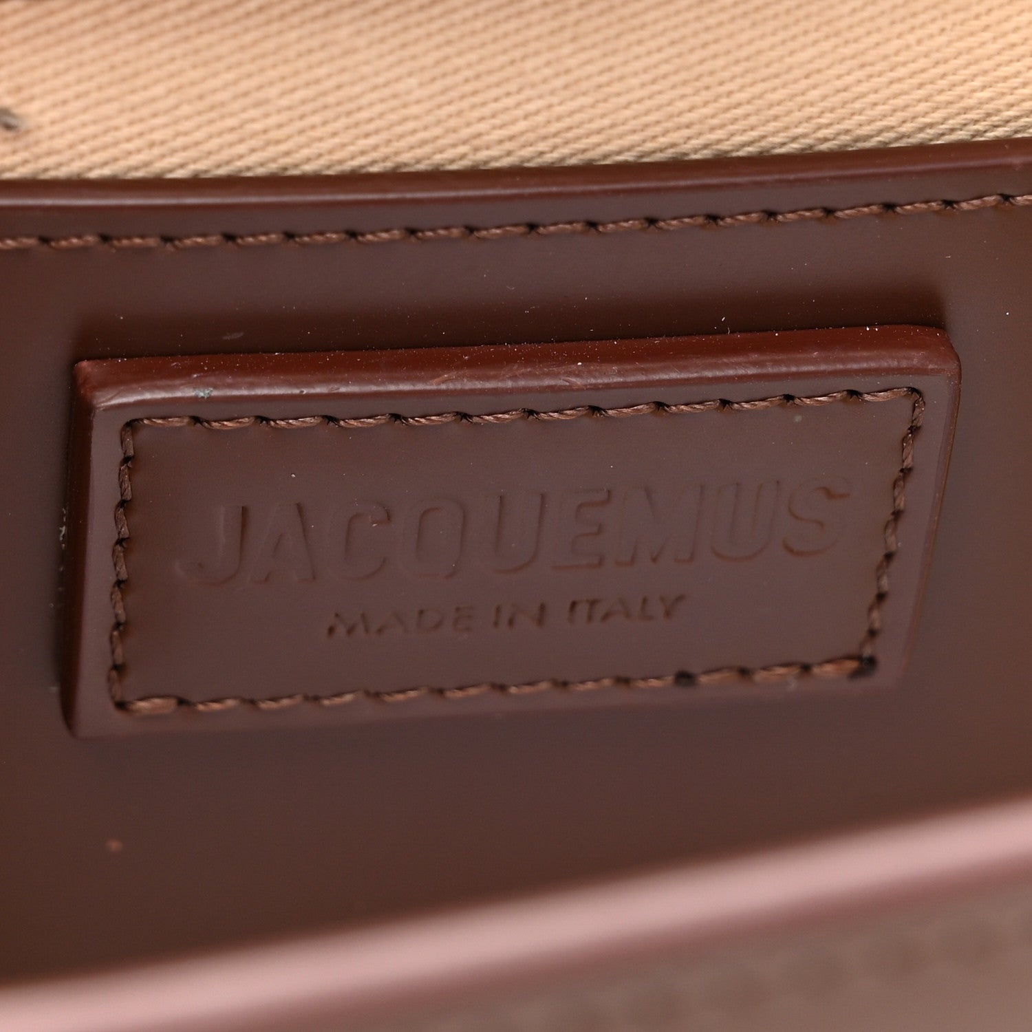 Jacquemus Smooth Calfskin Le Grand Bambino Dark Brown 6 of 16
