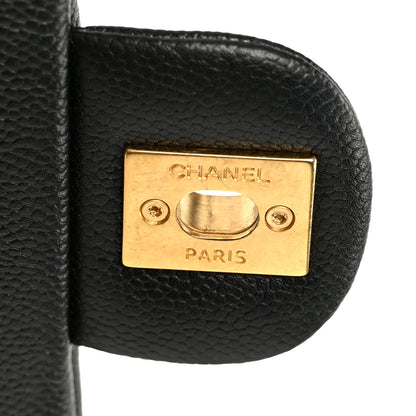 Chanel Caviar Quilted Mini Sweetheart Rectangular Flap Black 6 of 12
