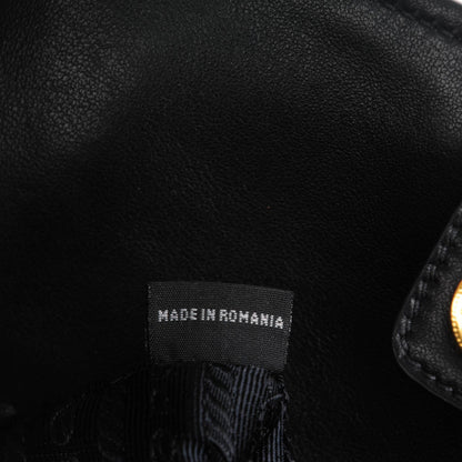 Prada Glace Calf Twin Pocket Tote Nero Black 6 of 8
