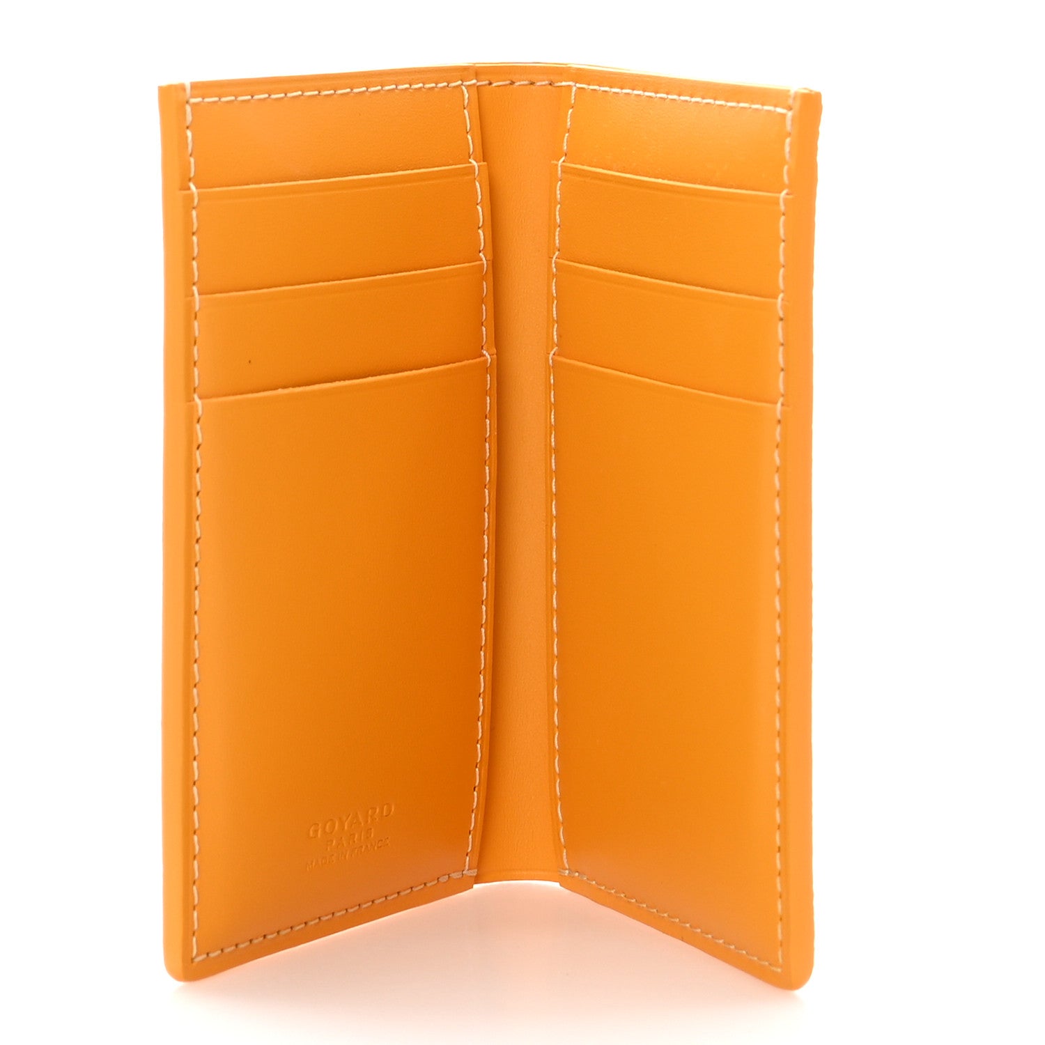Goyard Goyardine Saint Pierre Card Holder Yellow 5 of 7