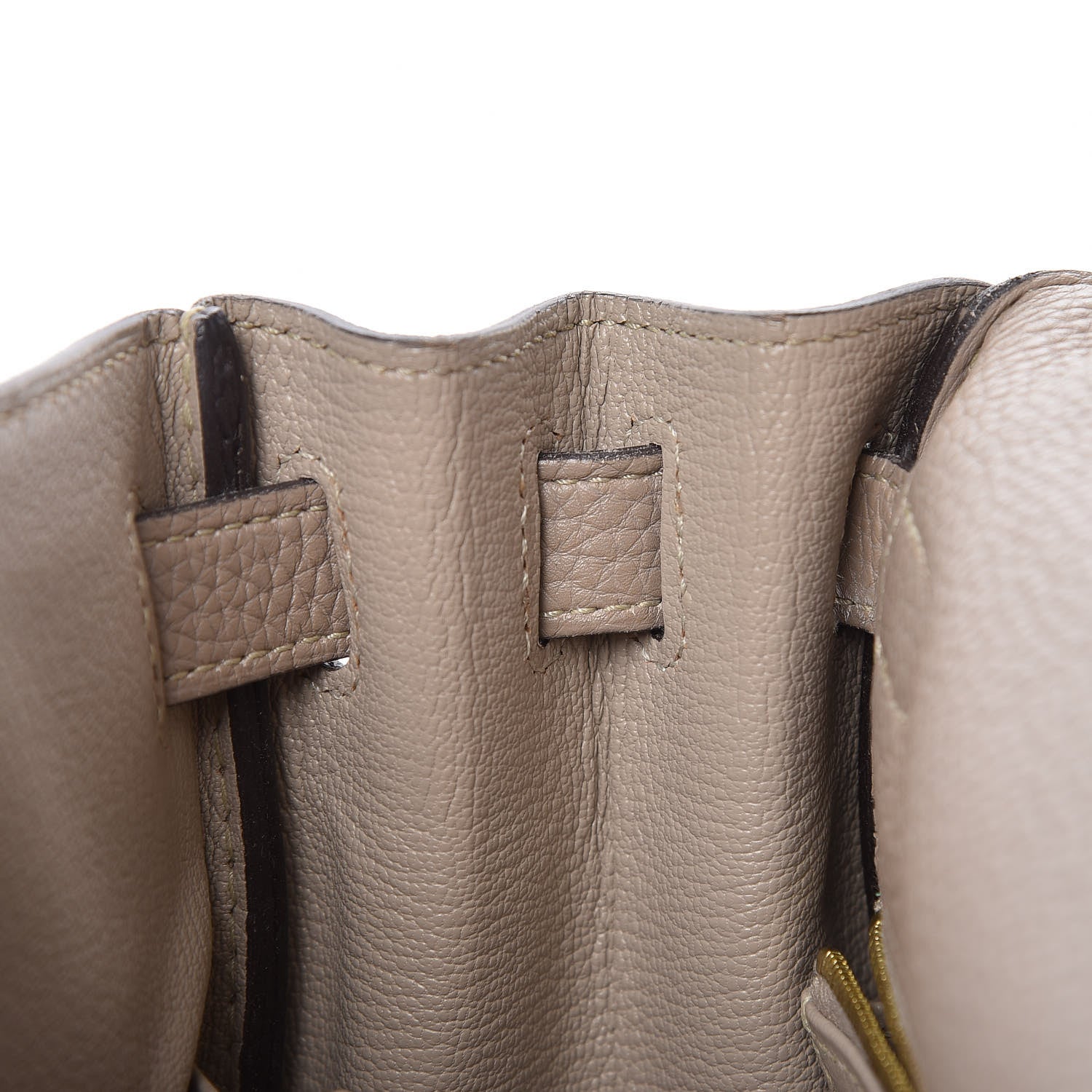 Hermes Taurillon Clemence Kelly Retourne 28 Gris Touterelle 11 of 31