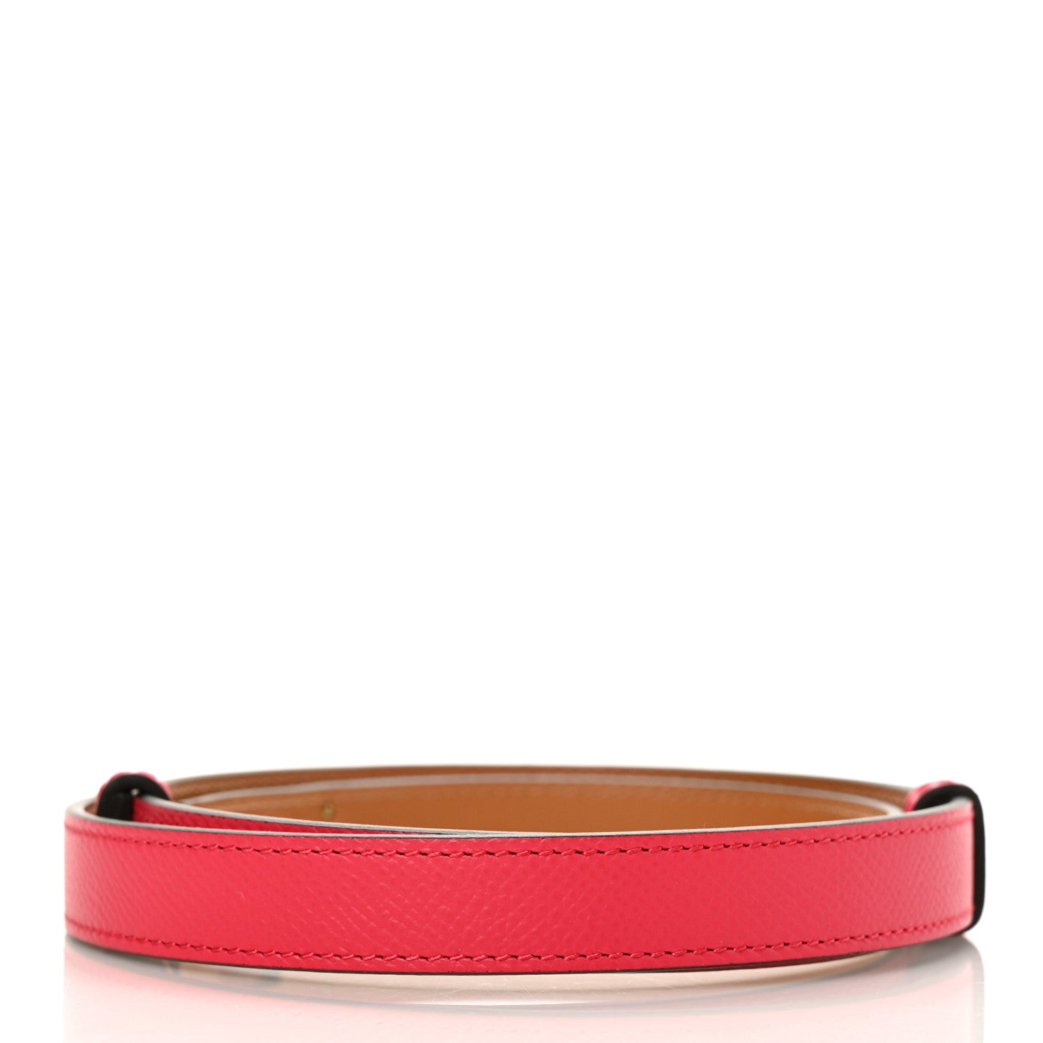 Hermes Epsom Kelly Belt Rose Extreme 2 of 4