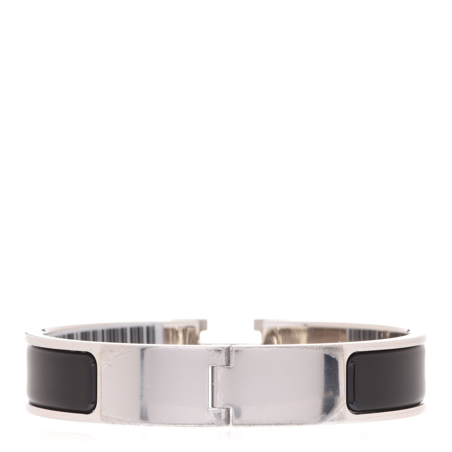 Hermes Enamel Narrow Clic Clac H Bracelet PM Black 5 of 17