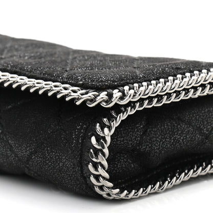 Stella McCartney Shaggy Deer Quilted Falabella Crossbody Bag Black 11 of 11