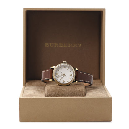 Burberry Stainless Steel Calfskin 30mm Utilitarian Quartz Watch BU7865 5 of 5