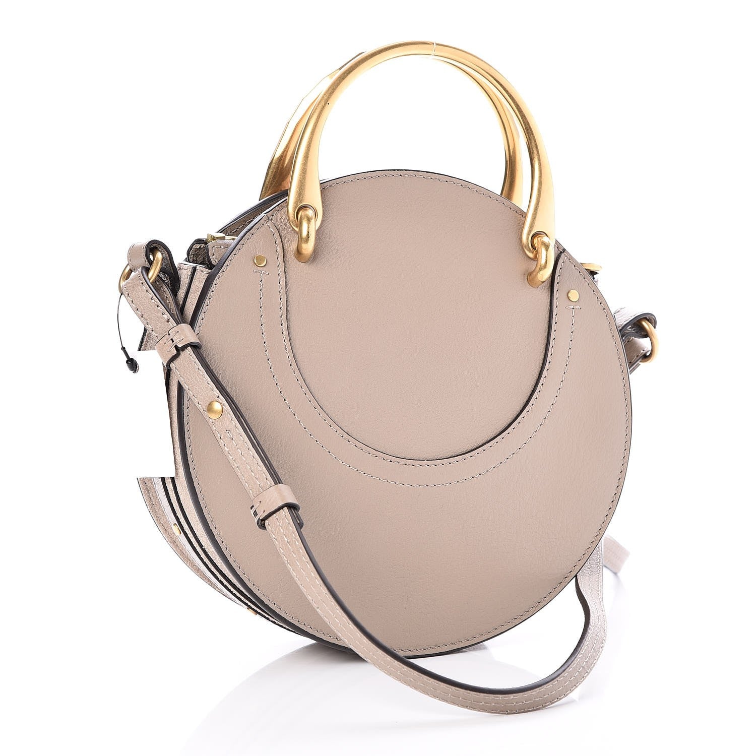 Chloe Calfskin Suede Small Pixie Bag Motty Grey 3 of 7