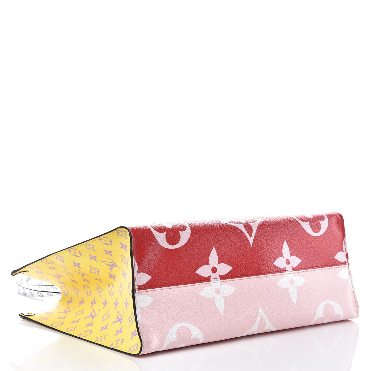 Louis Vuitton Monogram Giant Onthego GM Rouge Rose 4 of 10