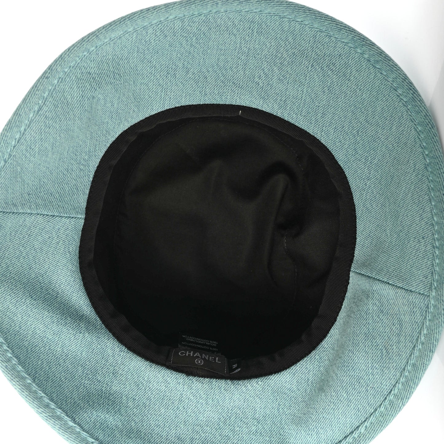 Denim CC Bucket Hat M Light Blue