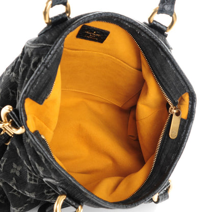Louis Vuitton Denim Neo Cabby MM Black 5 of 7