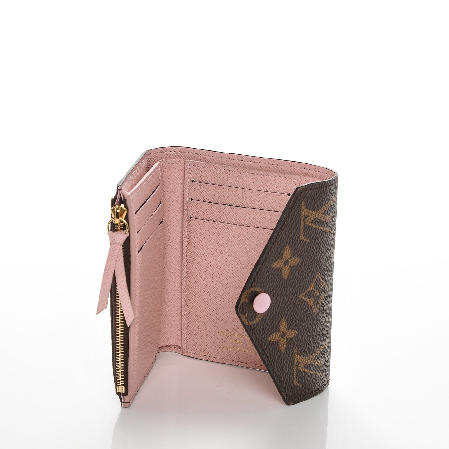Monogram Victorine Wallet Rose Ballerine