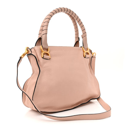 Chloe Calfskin Medium Marcie Satchel Blush Nude 3 of 17