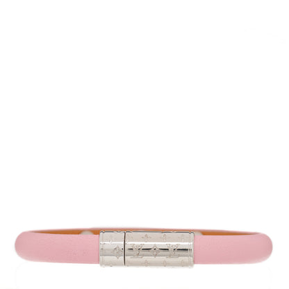 Louis Vuitton Calfskin Keep It Bracelet 17 Rose Ballerine 1 of 4