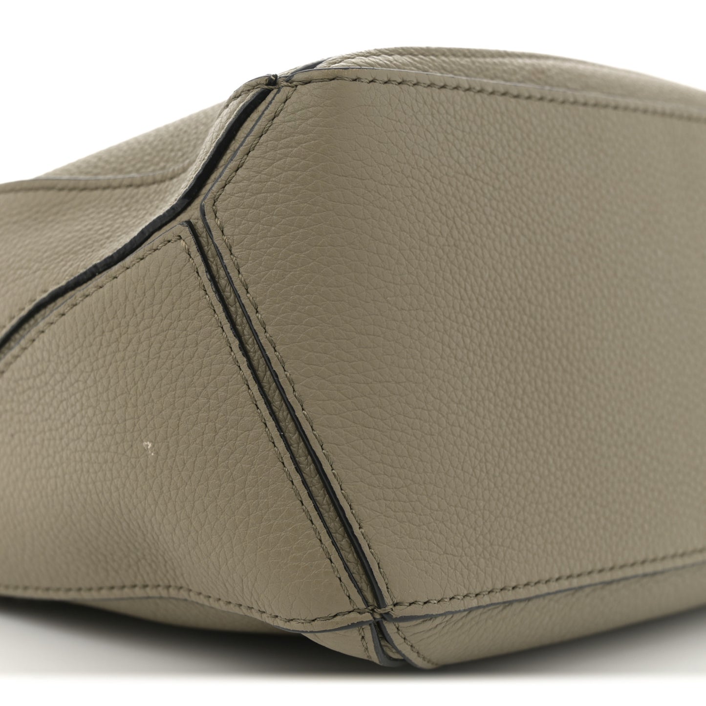 Calfskin Small Puzzle Bag Artichoke Green