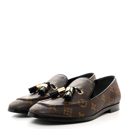 Louis Vuitton Monogram Society Loafers 36 4 of 10