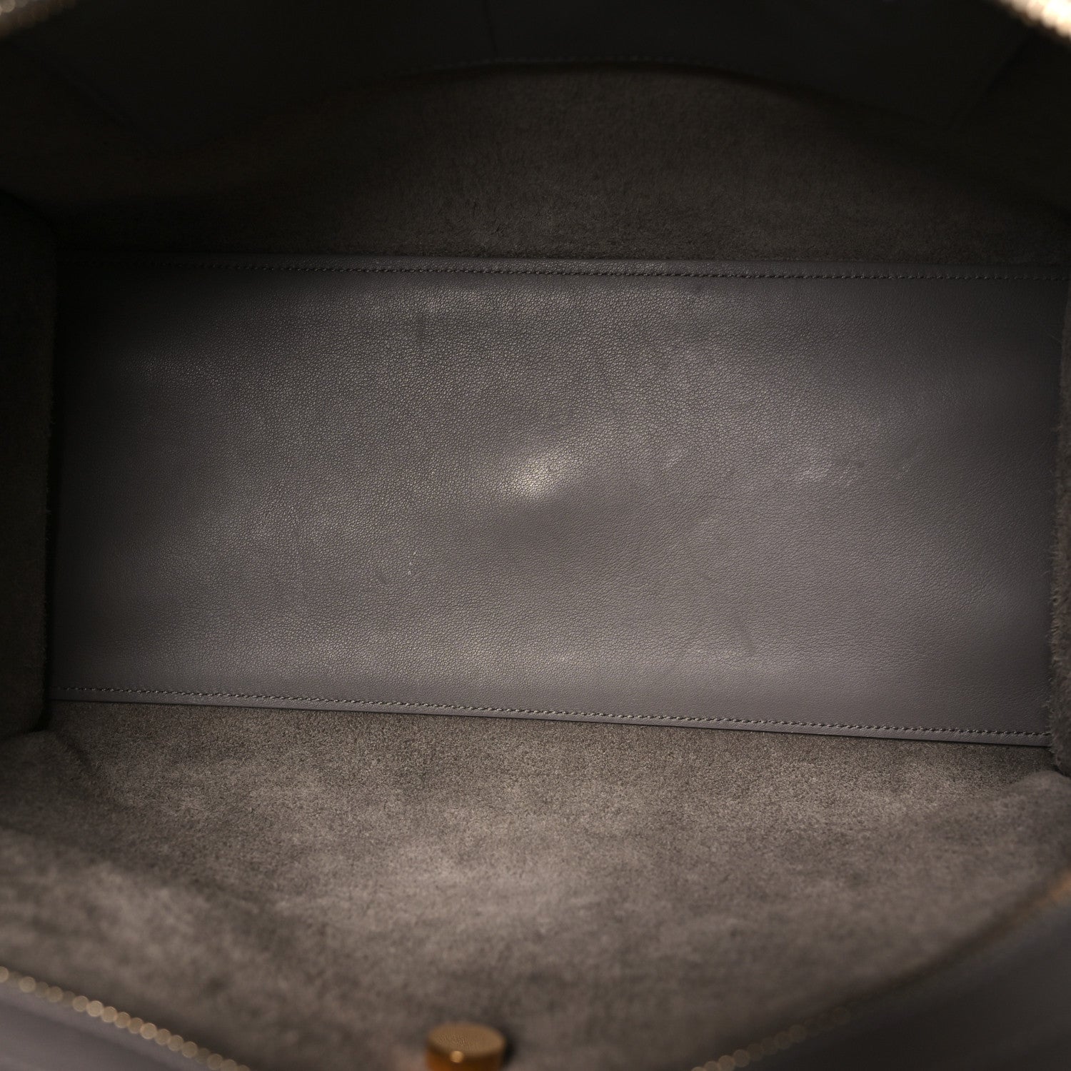 Saint Laurent Calfskin Small Monogram Cabas Fog 5 of 10