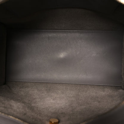Saint Laurent Calfskin Small Monogram Cabas Fog 5 of 10
