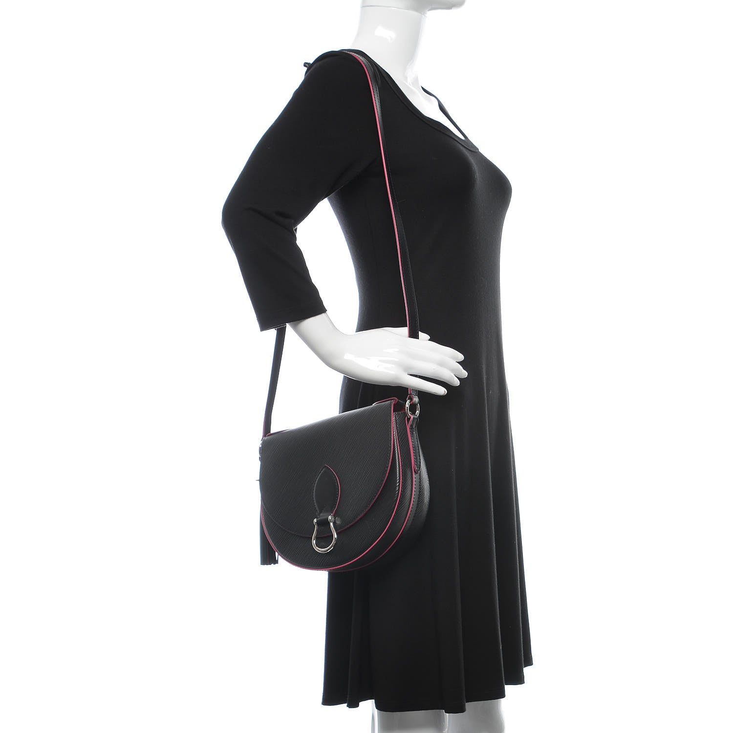 Louis Vuitton Epi Saint Cloud NM Black 2 of 11