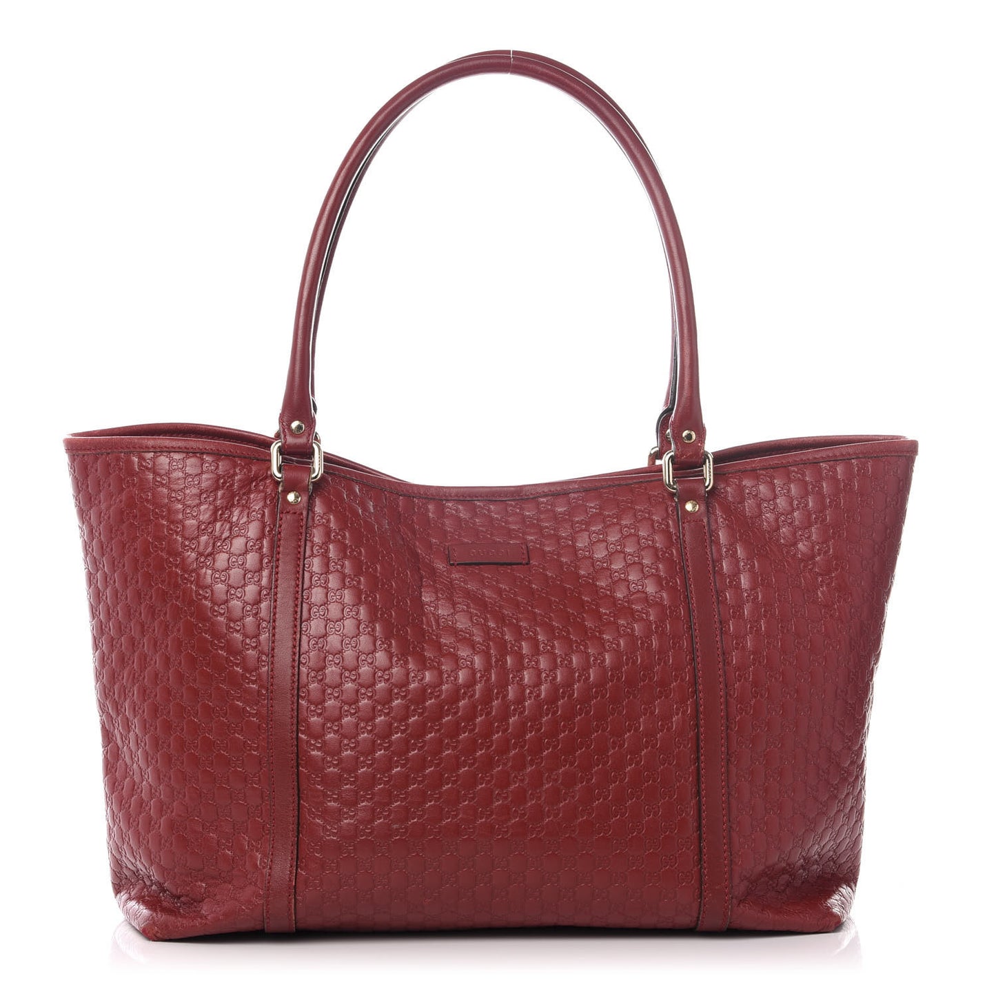 Microguccissima Medium Joy Tote Red