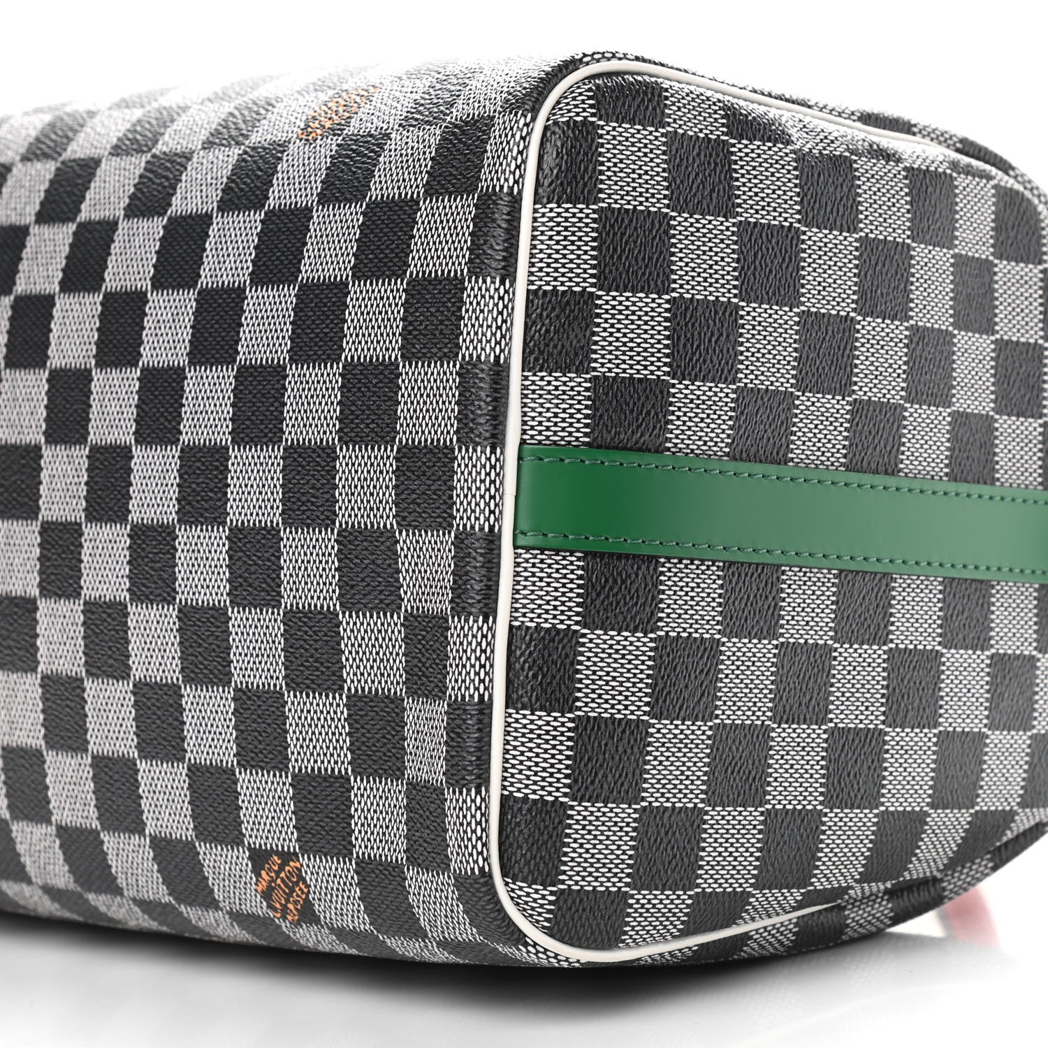 Louis Vuitton Damier Speedy Bandouliere 30 Black White 10 of 10
