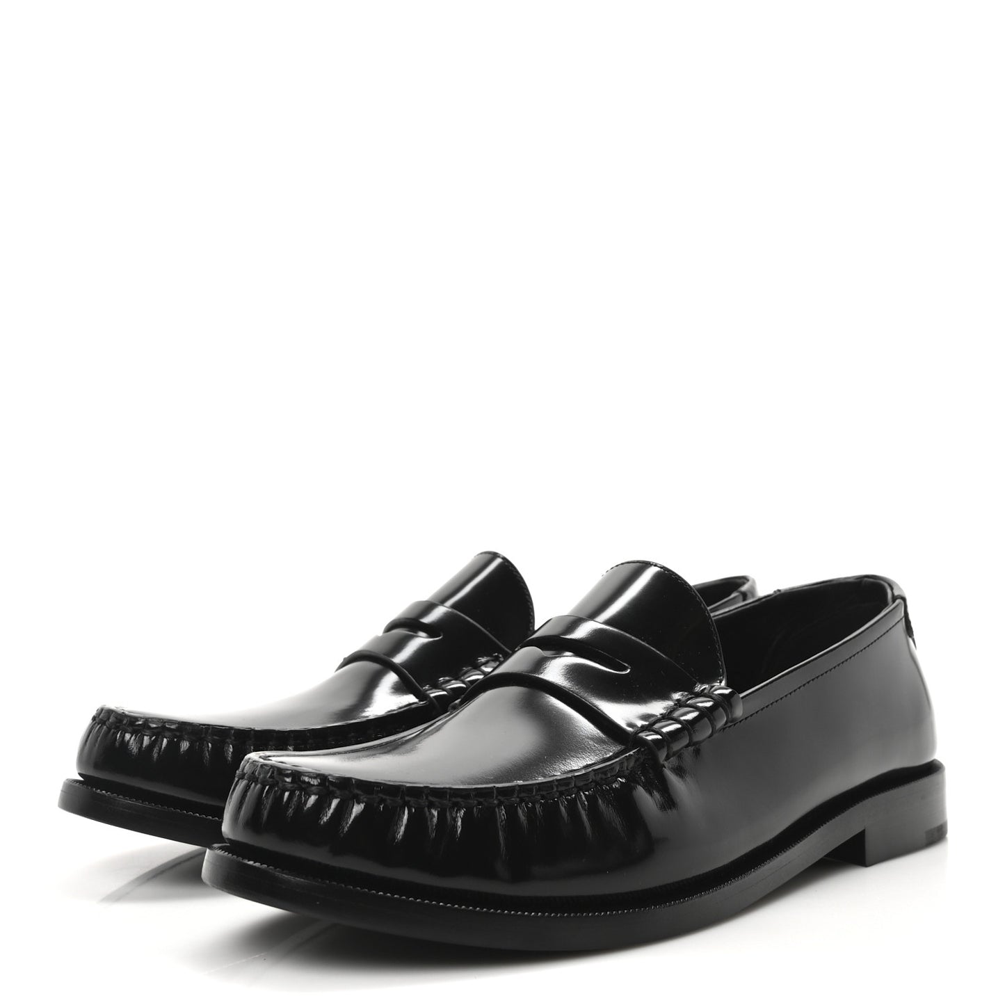 Magnum Calfskin Le Loafer 15 Moccasin  40 Black