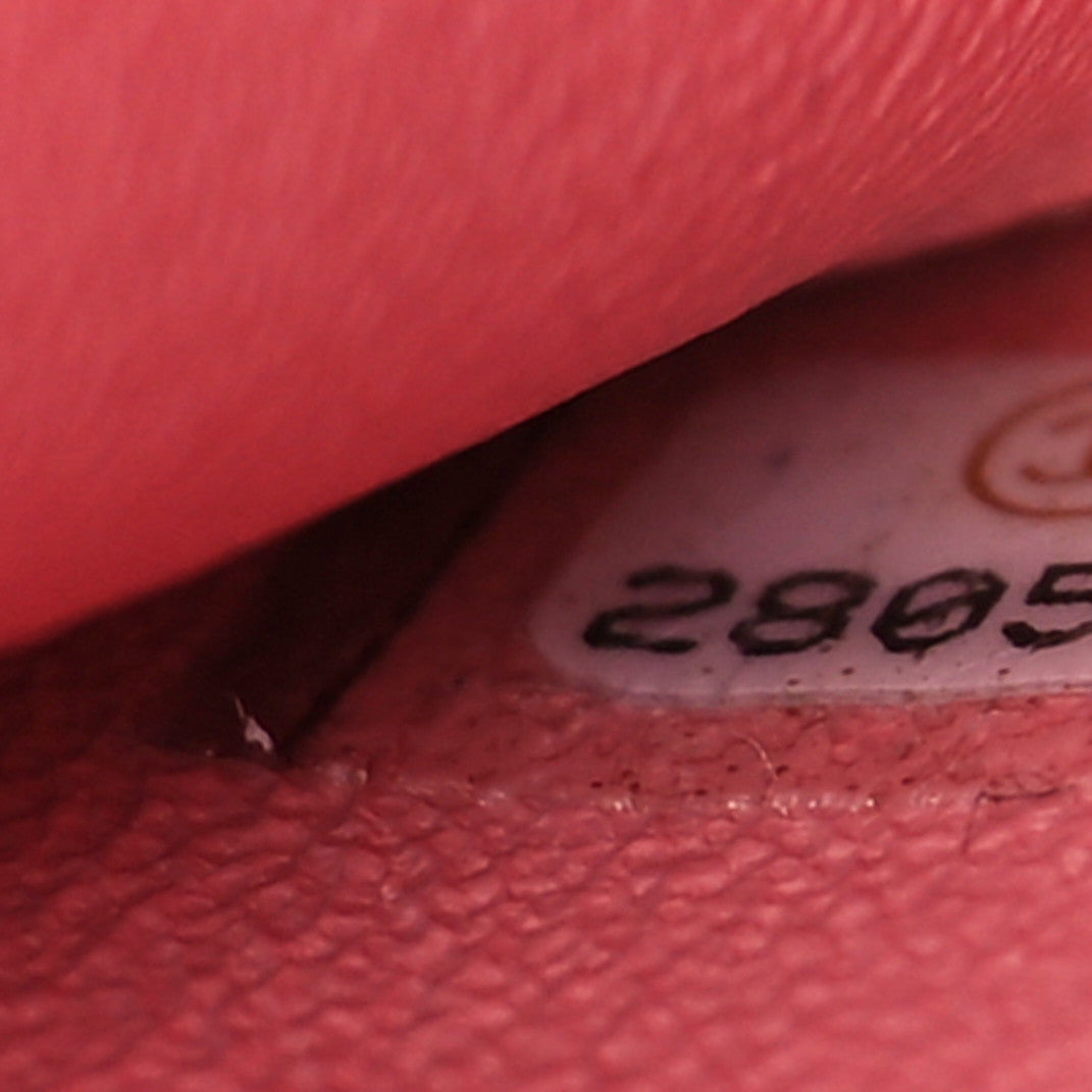 Chanel Caviar Quilted Medium CC Filigree Vanity Case Rose Pink 7 of 10