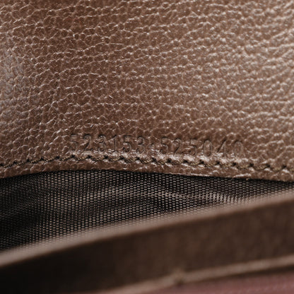 Gucci GG Supreme Monogram Web Ophidia Continental Wallet Brown 7 of 7