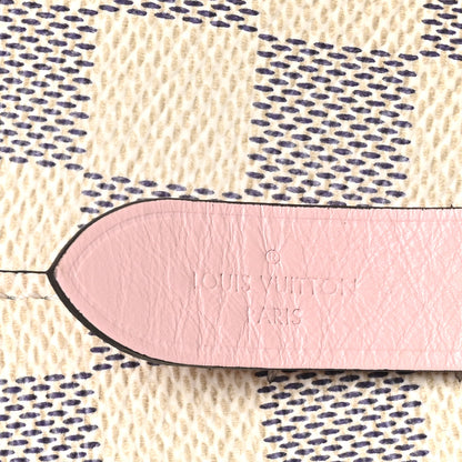 Louis Vuitton Damier Azur Neonoe MM Eau De Rose 6 of 9