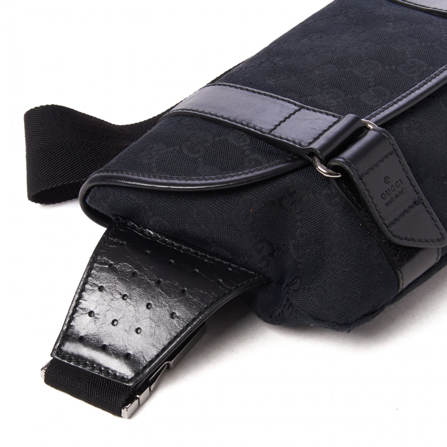 Monogram Waist Belt Bag Black