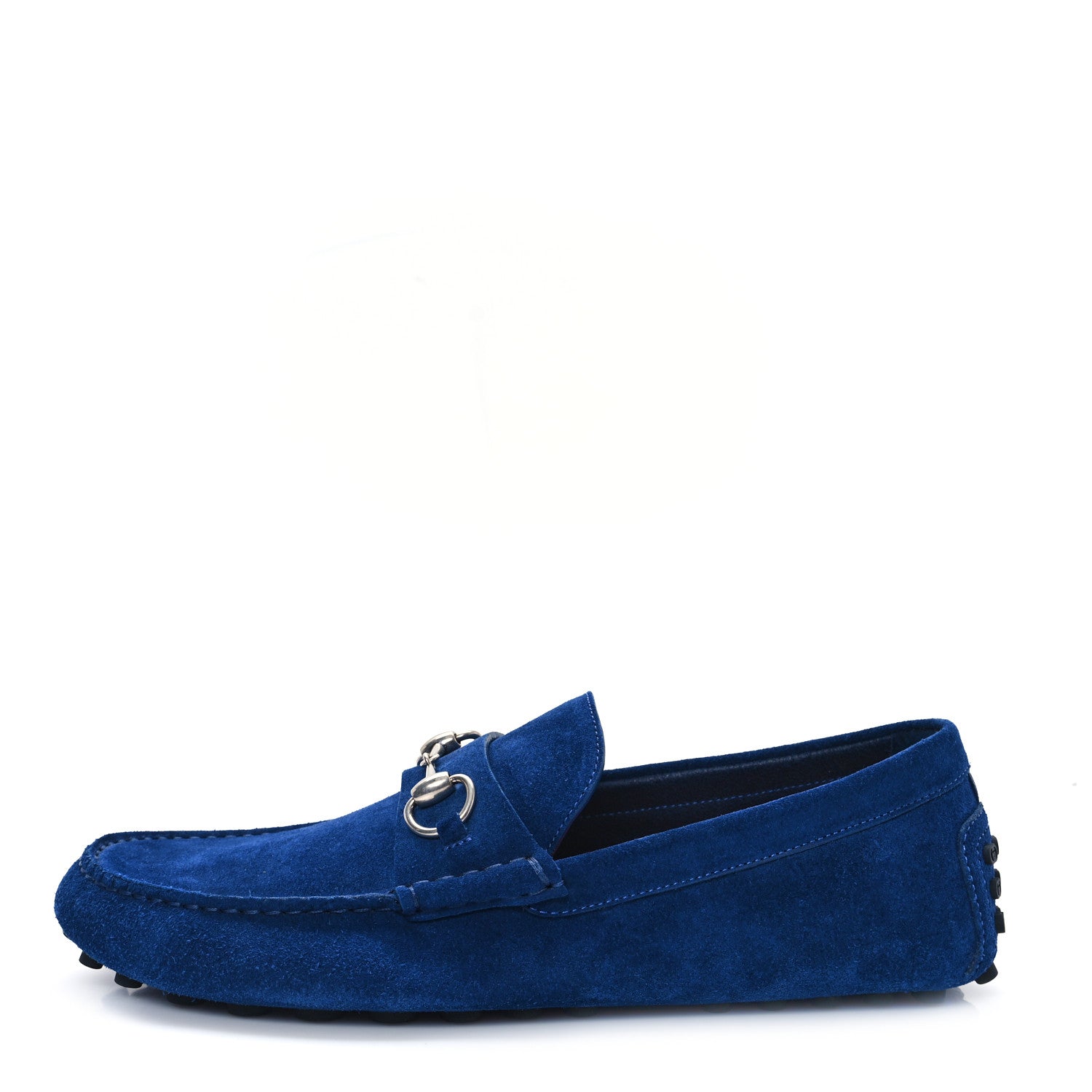 Gucci Suede Mens Horsebit Driver Loafers 10.5 Royale 1 of 10