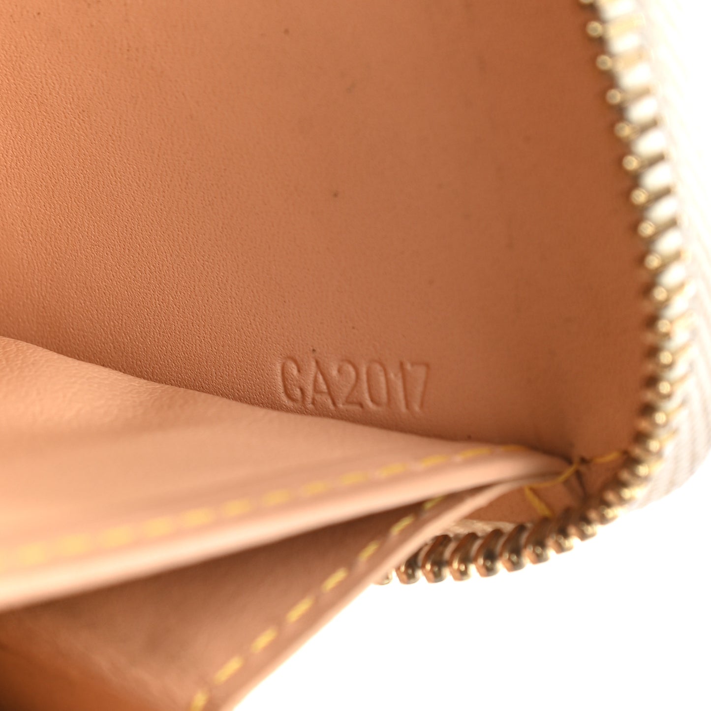 Monogram Multicolor Zippy Wallet White Litchi