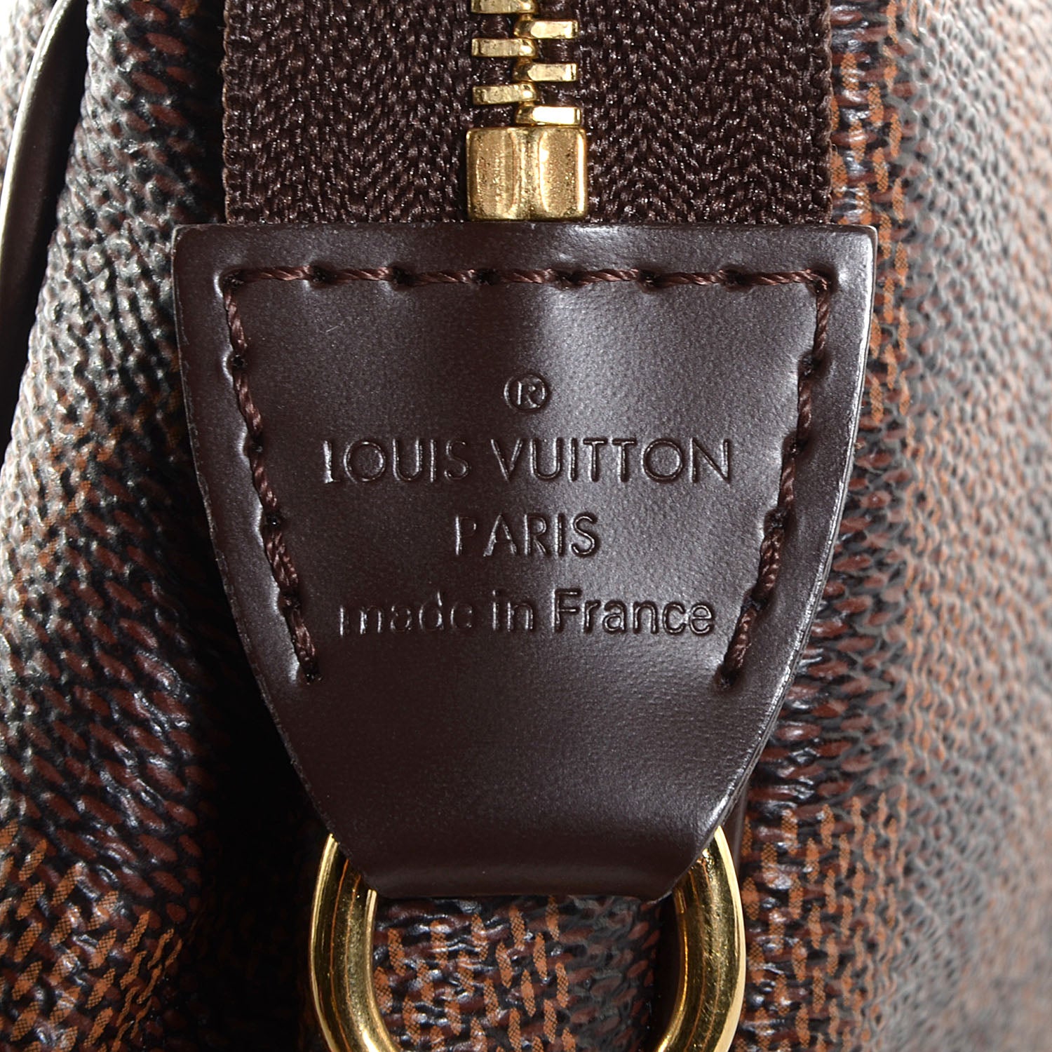 Louis Vuitton Damier Ebene Eva Clutch 7 of 8